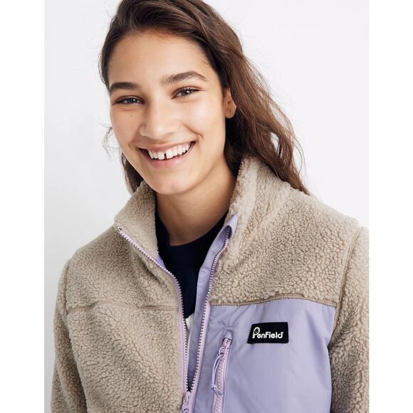 Madewell x Penfield® Mattawa Sherpa‎ Fleece Jacket Large - Picture 2 of 8